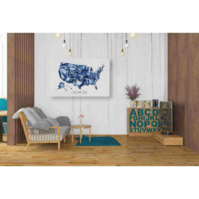 «Land that I Love» par Grace Popp, art mural sur toile