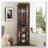 Glass Cabinet Lighted Corner Cabinet-856599618