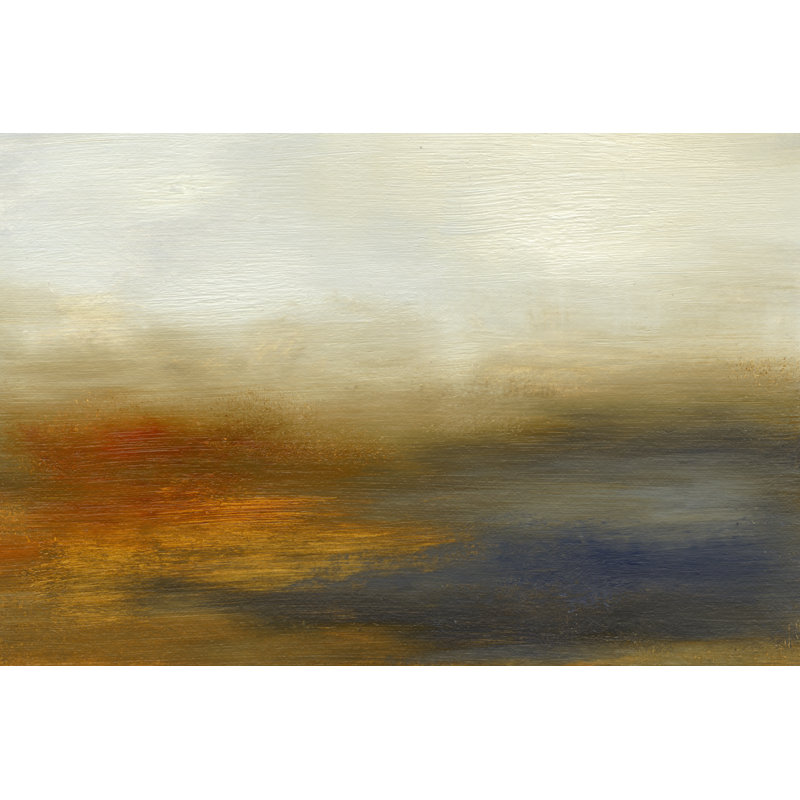 Fiery II by Sharon Gordon - No Frame Painting on Canvas, 20cm H x 30cm W