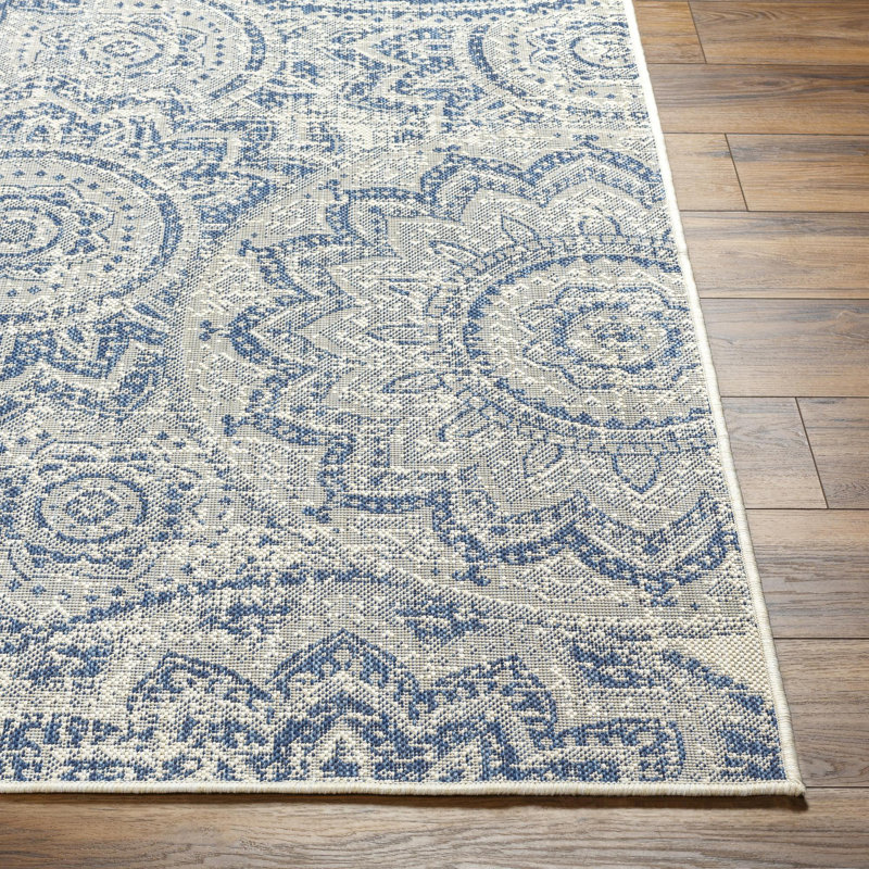 Tapis bleu Bien-Aime, Rectangle 2 pi x 3 pi