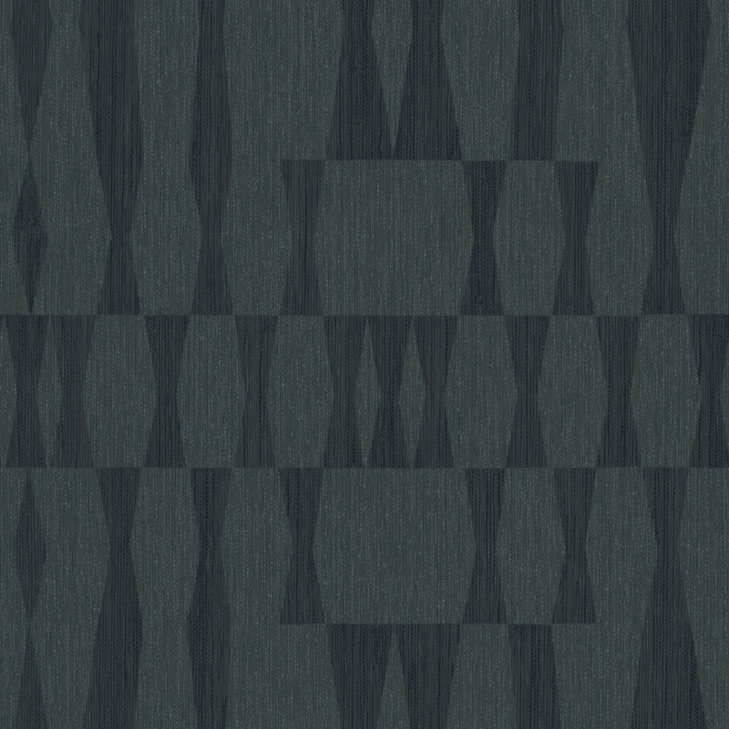 Diyar 16.5' L x 20.5" W Textured Peel and Stick Wallpaper Roll, Blue
