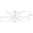 Brushed Nickel 62 In. Integrated LED 6-Speed Color Changing Indoor Ceiling Fan