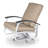 Askar Swivel Powder Coated Aluminum Outdoor Lounge Chair-19643682-19643661-19643683