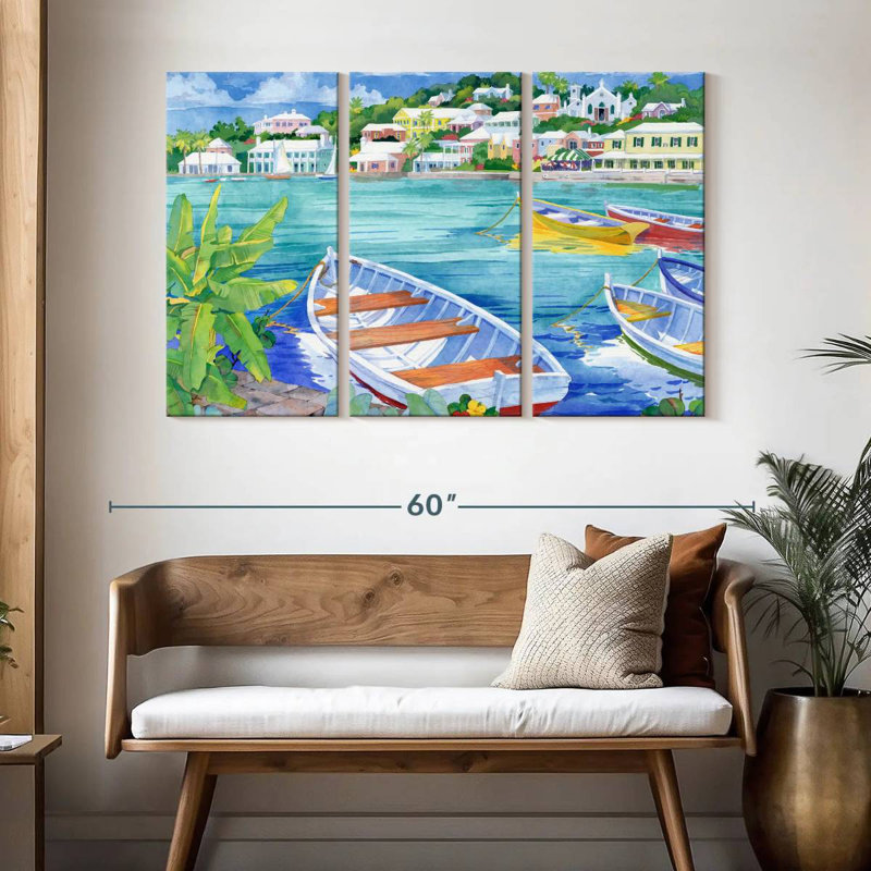 Mehar St. George Harbor, H 32 po x l 50 po