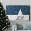 Toile tendue avec cadre Joy Snowflake - prêt à accrocher-1081107281