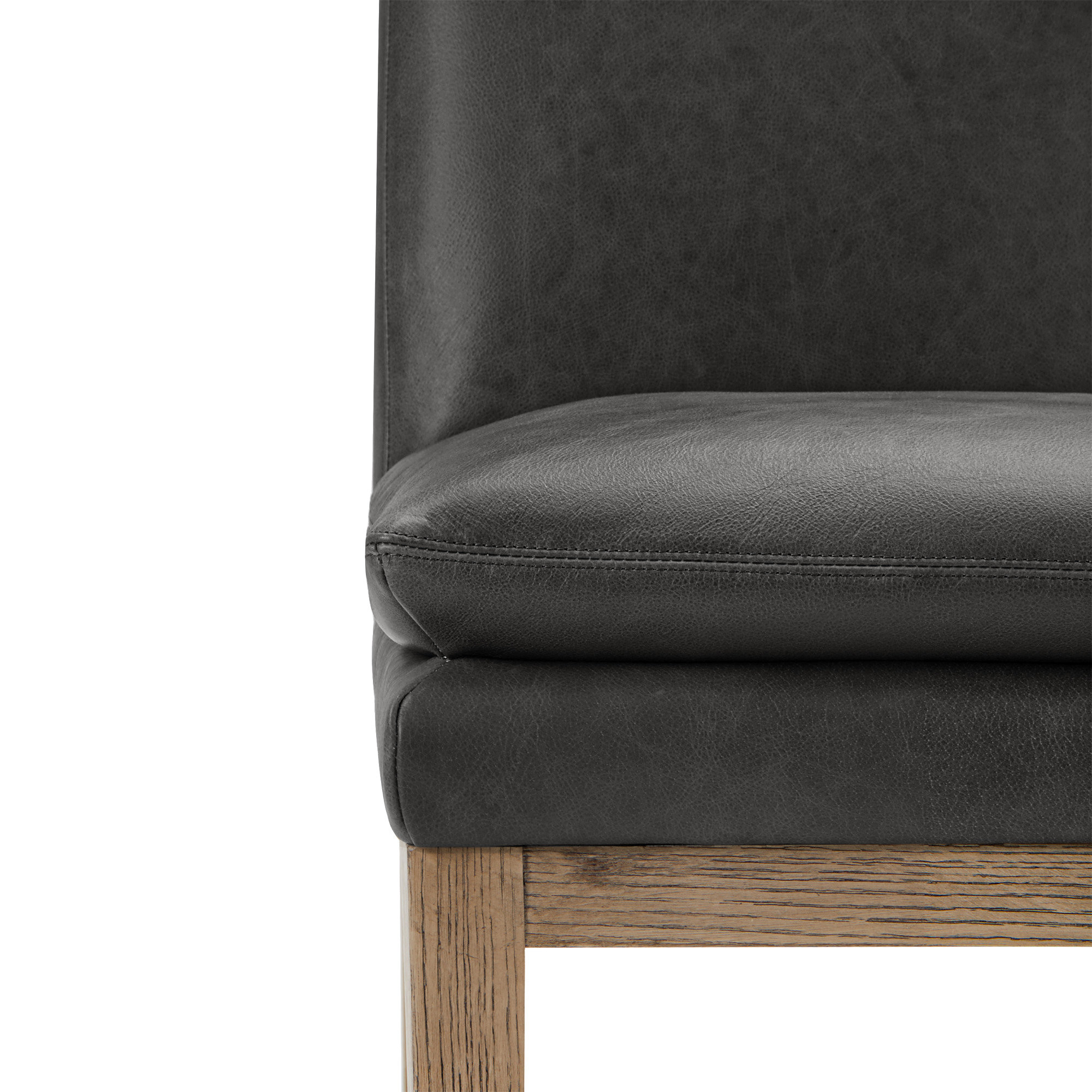 Bethea Upholstered Counter Stool, Marseille Black