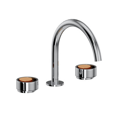 Eclissi Widespread Lavatory Faucet With C-Spout
