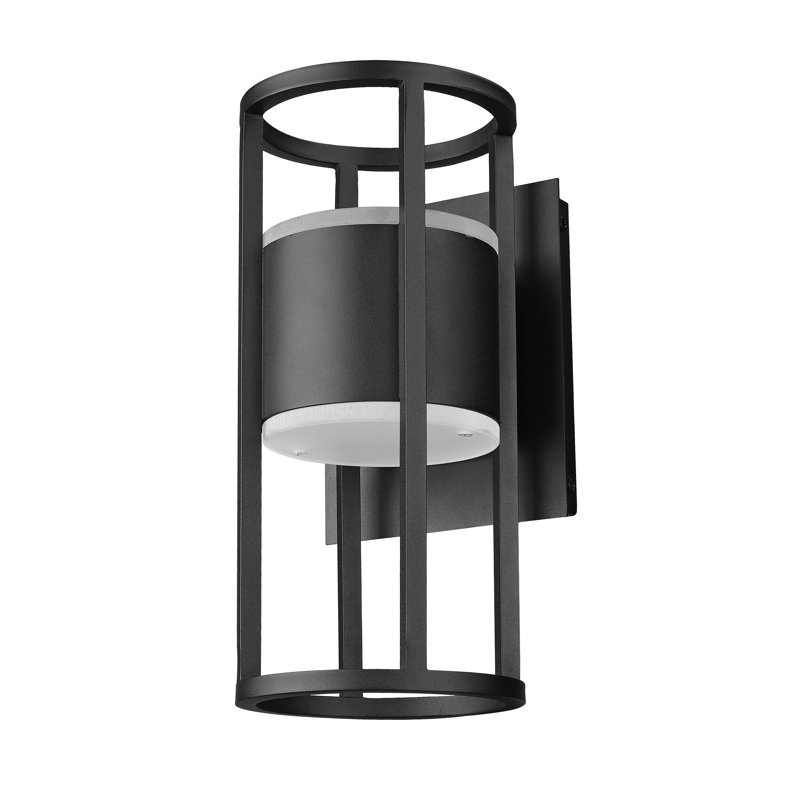 Aluminium LED Wall Light, 12" H x 5.75" W x 6.25" D