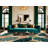 Washable Stylized Leaves Hawaiian Area Rug-1684226436