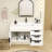 42" Wall-Mounted Single Bathroom Vanity-23104722