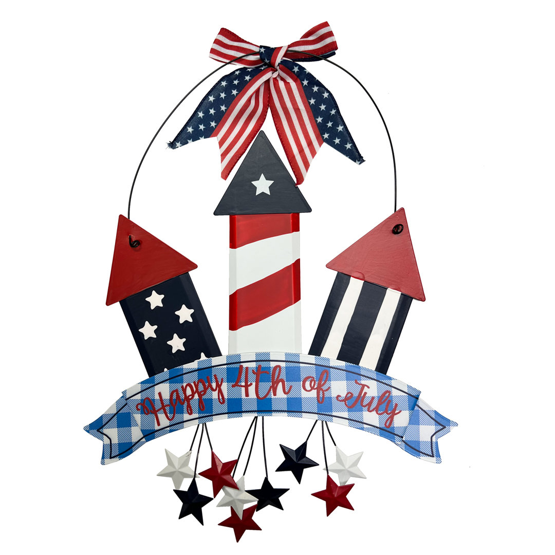 Patriotic Fireworks Door Signs The Holiday Aisle®