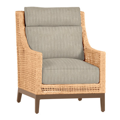 Peninsula Woven Lounge Light Raffia/Sandalwood