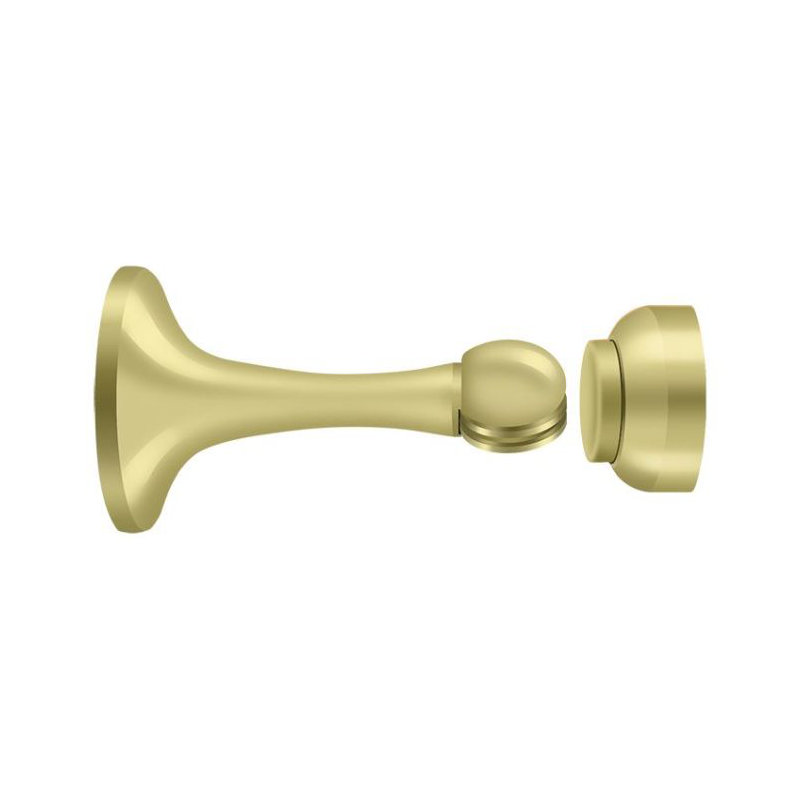 Kick Stop, Polished Brass