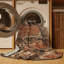 Machine Washable Turkish Brown Area Rug-1870980663