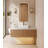 Cantrio ST-1916 19.1 inch SolidTech Matte White Solid Surface Countertop Bathroom Sink