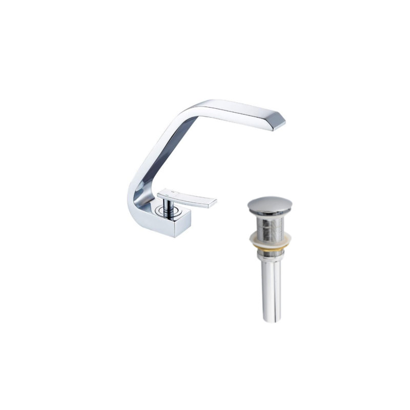 Robinet de salle de bain à un trou