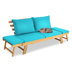 Sand & Stable Terri 78'' Acacia Outdoor Patio Sofa & Reviews | Wayfair