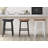 LuXeo Lakewood Solid Wood Saddle Barstool-83070615-88419458