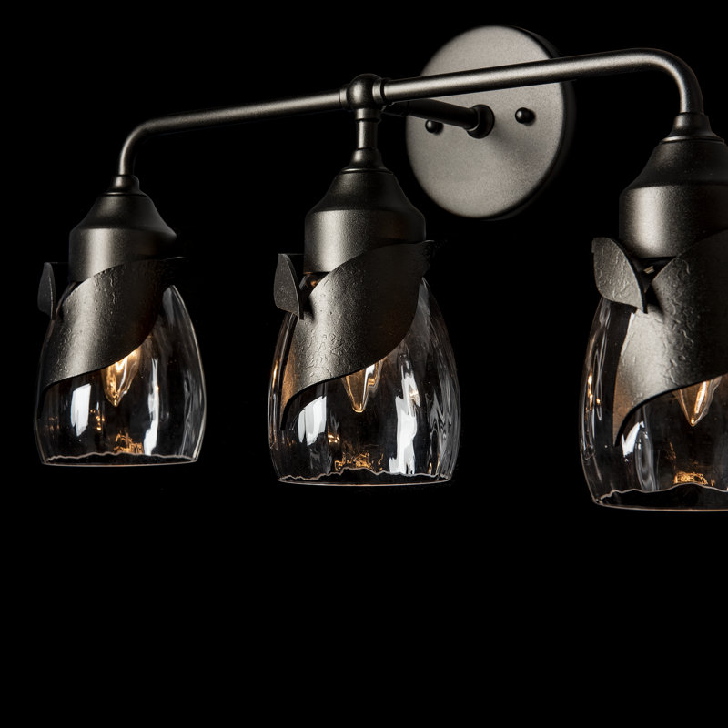 Lapas 3 - Light Dimmable Vanity Light, Water Clear, Oil Rubbed Bronze