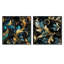 Beesley - Ensemble de 2 collages floraux et botaniques carrés-101858890-101858893