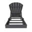 Méridienne inclinable en poly 77,7 po-87553204