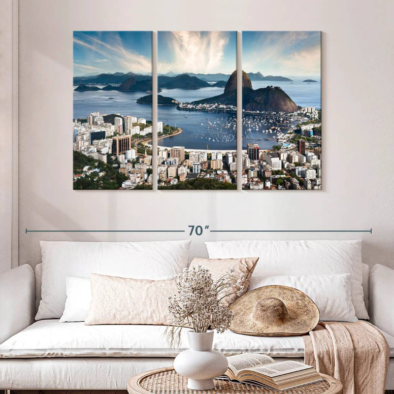 Horizon de Sebbie Rio De Janeiro, H 32 po x l 50 po