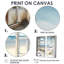 Fenêtre sur la plage II - art mural gris-1573379284-1573379286-1573379310