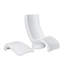 Chaise avec abat-jour Mondello (blanc)