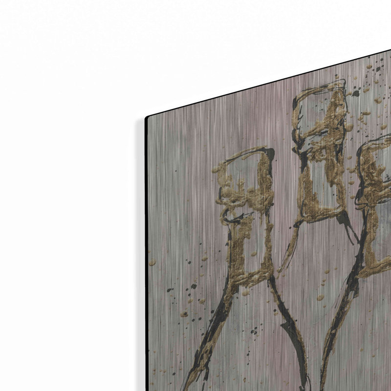 «Champagne Is Grand II» par Chris Paschke, H 12 po x l 12 po
