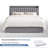 Avelyn Upholstered Bed Frame with 2 Footboard Drawers and Storage Platform-2074587205-2074587203