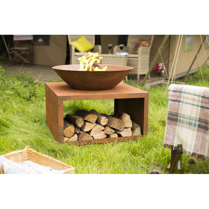 Steel Wood Burning Fire Pit