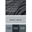 Art mural horizontal gris rayé gris clair sur toile
