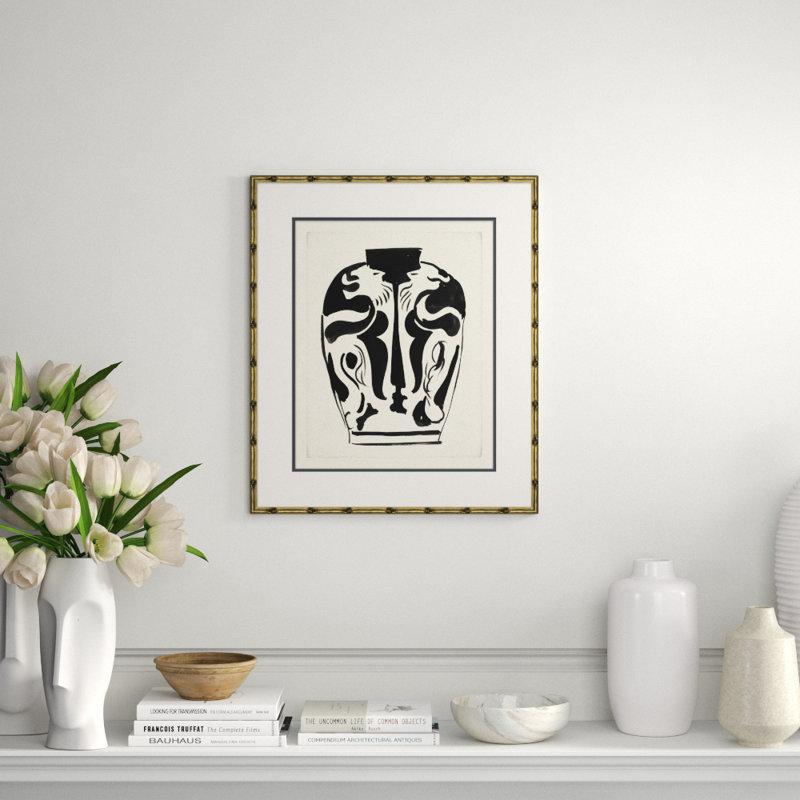 Art Deco Vases Giclee Print