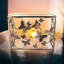 102cm Glass Top Console Table