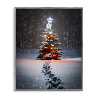 «Magic Moments», giclée sur l'arbre des Fêtes par Alina Georgescu