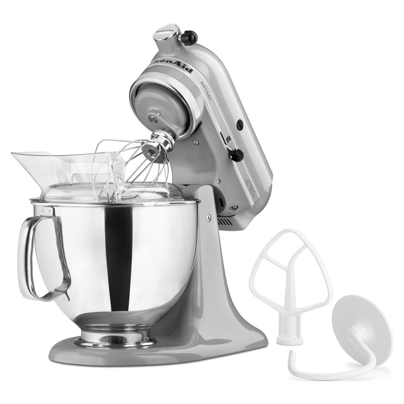 KitchenAid® Artisan® Series 5 Quart Tilt-Head Stand Mixer, Metallic Chrome