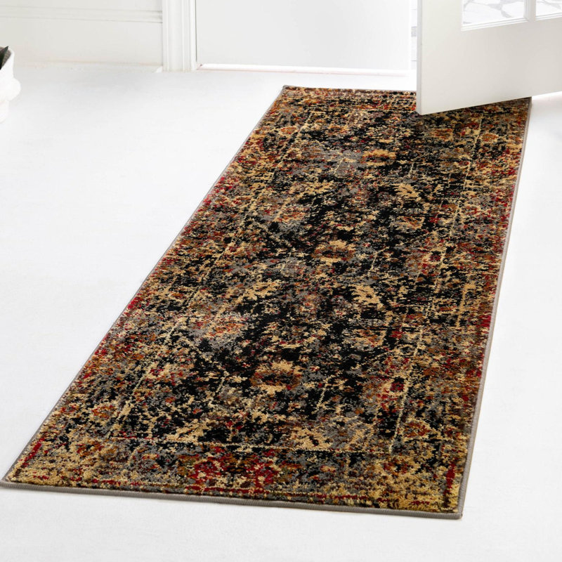 Alameda Abstract Indoor Rug, Runner 2'7" x 14'1"