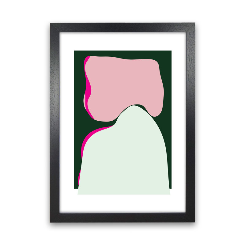 Abstract 2 - Print, Black Framed, 84.01cm H x 59.4cm W x 3cm D