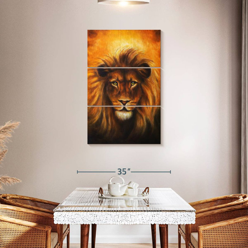 Brampt Leo, 57'' H x 36'' W