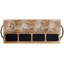 4 Piece 177ml Glass Beer Flight Set
