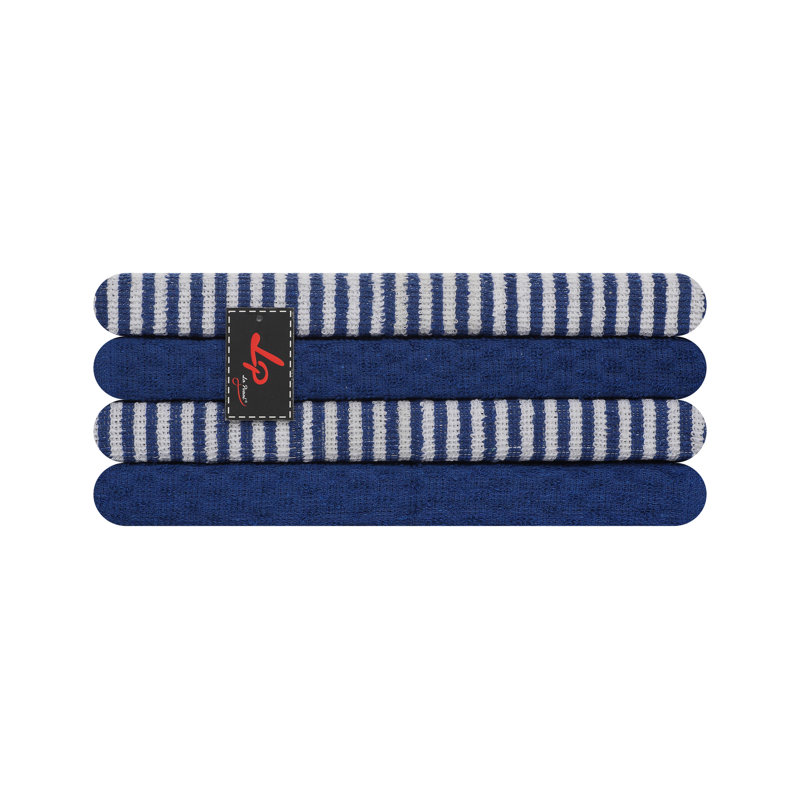 Cotton Stripe Jacquard Tea Towel Kitchen Towel, 8 