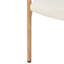 46 cm H Boucle Armchair in Beige