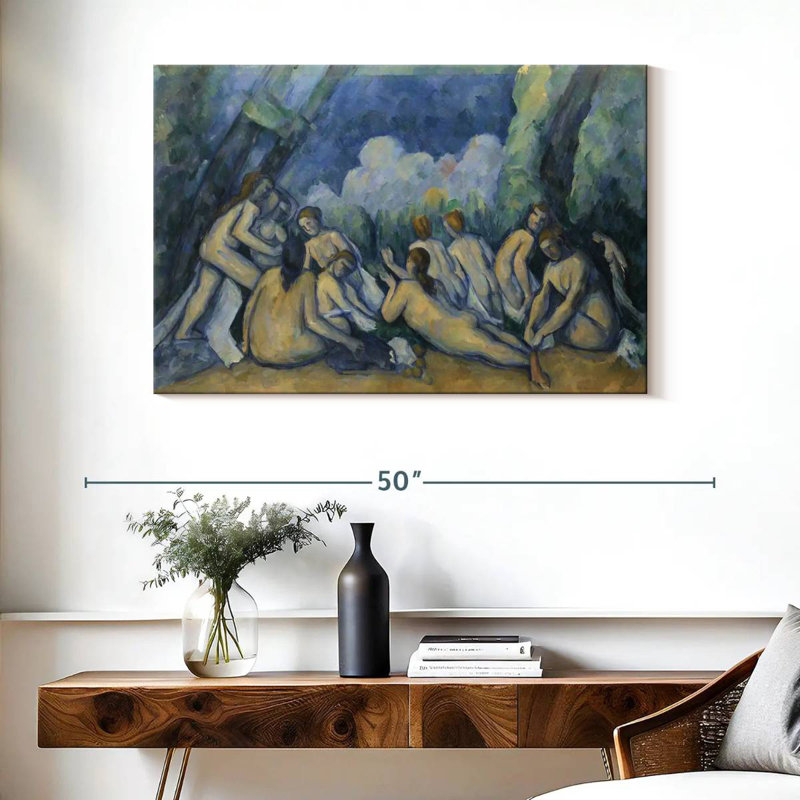 Leisha Bathers Les Grandes Baigneuses, H 26 po x l 39 po