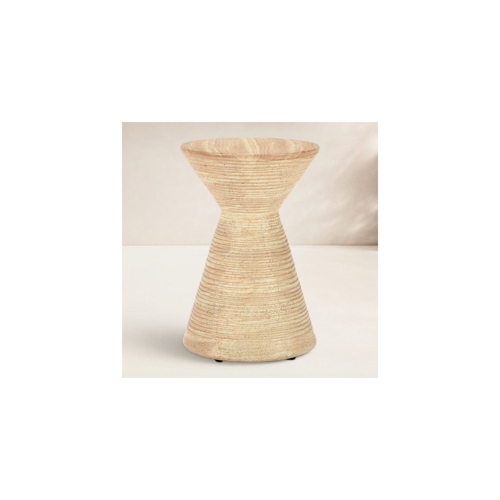Fern Outdoor Accent Table, Natural
