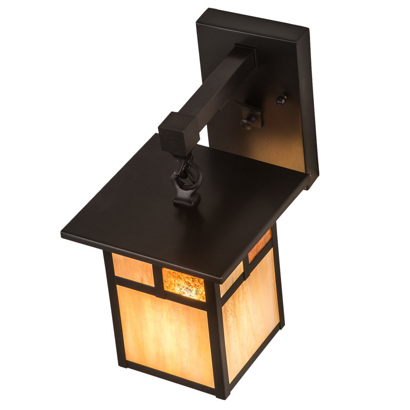 Hyde Park "T" Mission 1 - Light Outdoor Wall Lantern