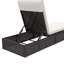 Bautram 194cm Long Reclining Single Sun Lounger with Cushions