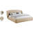 Sandro Burt Chenille Fabric Upholstered Bed-280486947-280486945