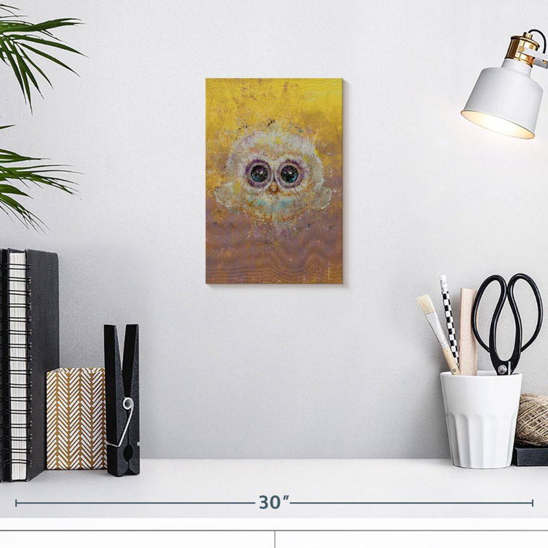 Brampt Hoot, 12" H x 8" W