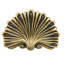 FEDERAL SHELL KNOB IN ANTIQUE NICKEL PLATE-2073963822