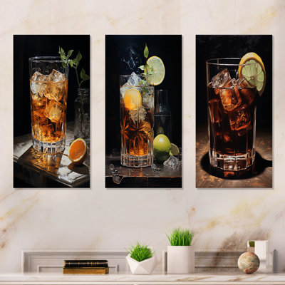Noir noir rêverie cocktail